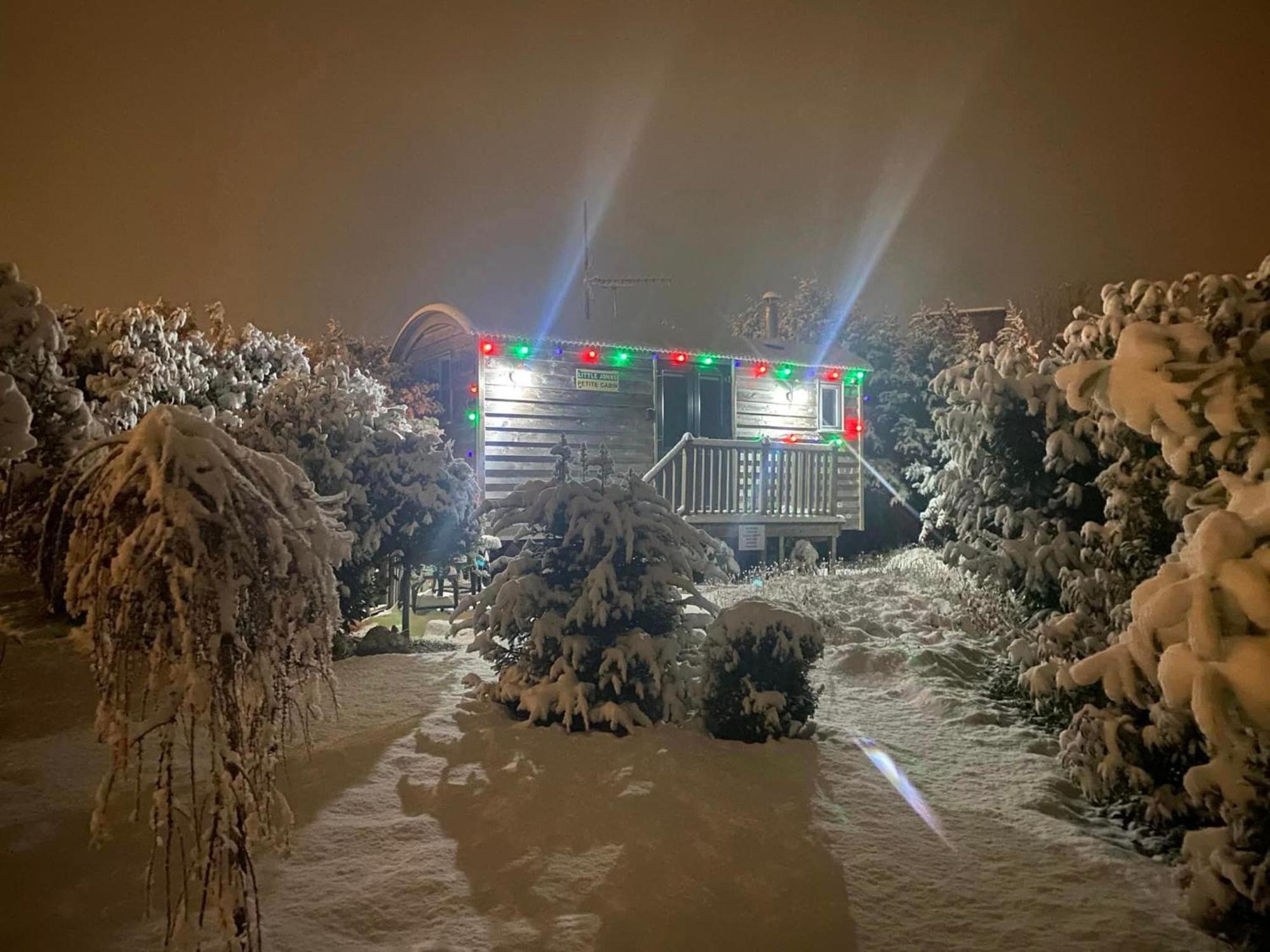 The Little John Petite Cosy Log Cabin - Sleeps 2, Great For Romantic Breaks, Couples, Single Guests, Near Sherwood Forest At Fairview Farm, Nottingham Set In 88 Acres Blidworth Exteriör bild